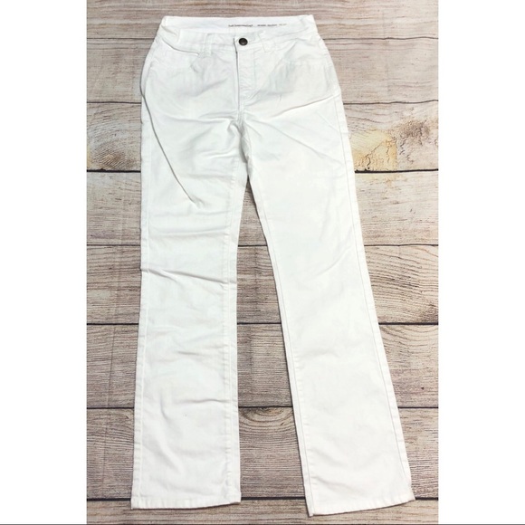 SOFT SURROUNDINGS White Jean Straight Classic Fit - Picture 2 of 6